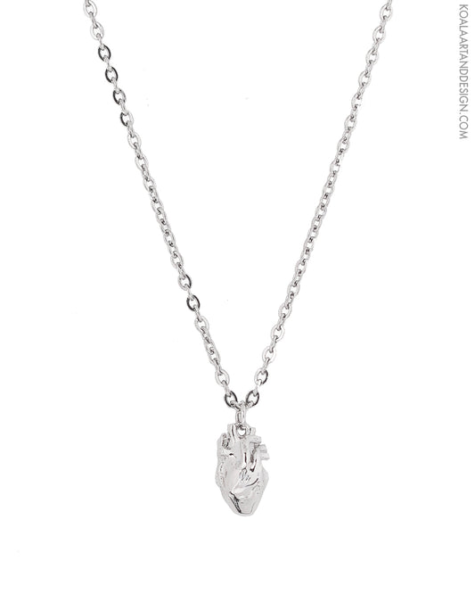 Mini Anatomical Heart Necklace