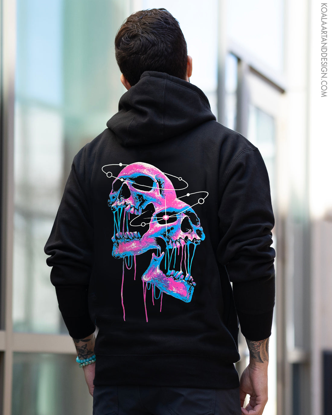 Limited Edition Limerence Skull Hoodie – Koala Art & Design