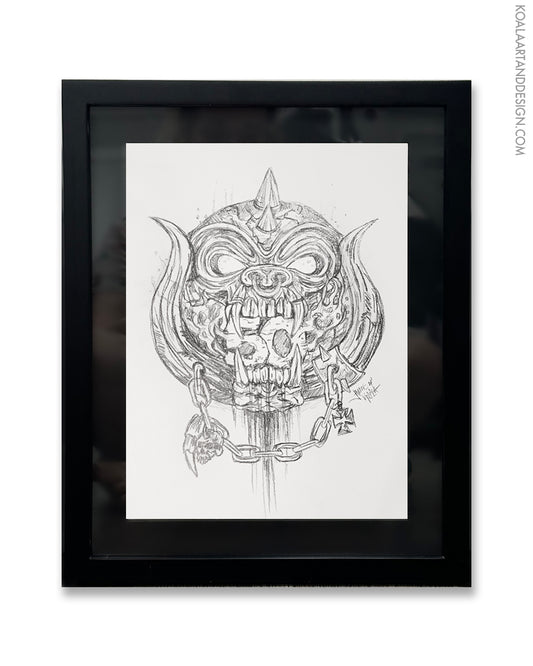 Original 50th Anniversary Warpig Concept Drawing