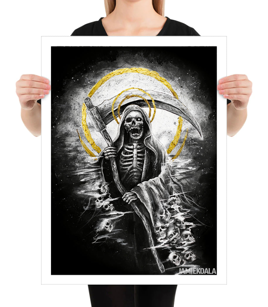 LIMITED EDITION Grim Reaper Print