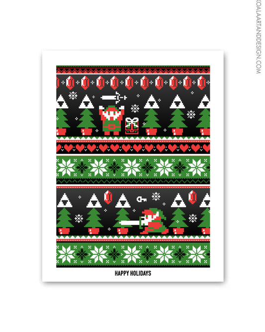 Hero's Holiday Print