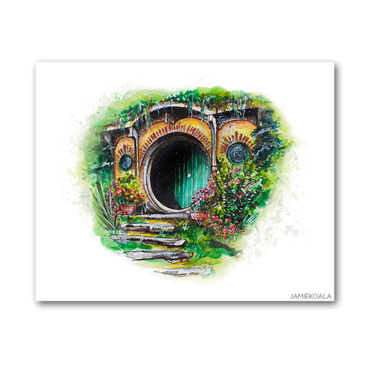 Hobbit House Print