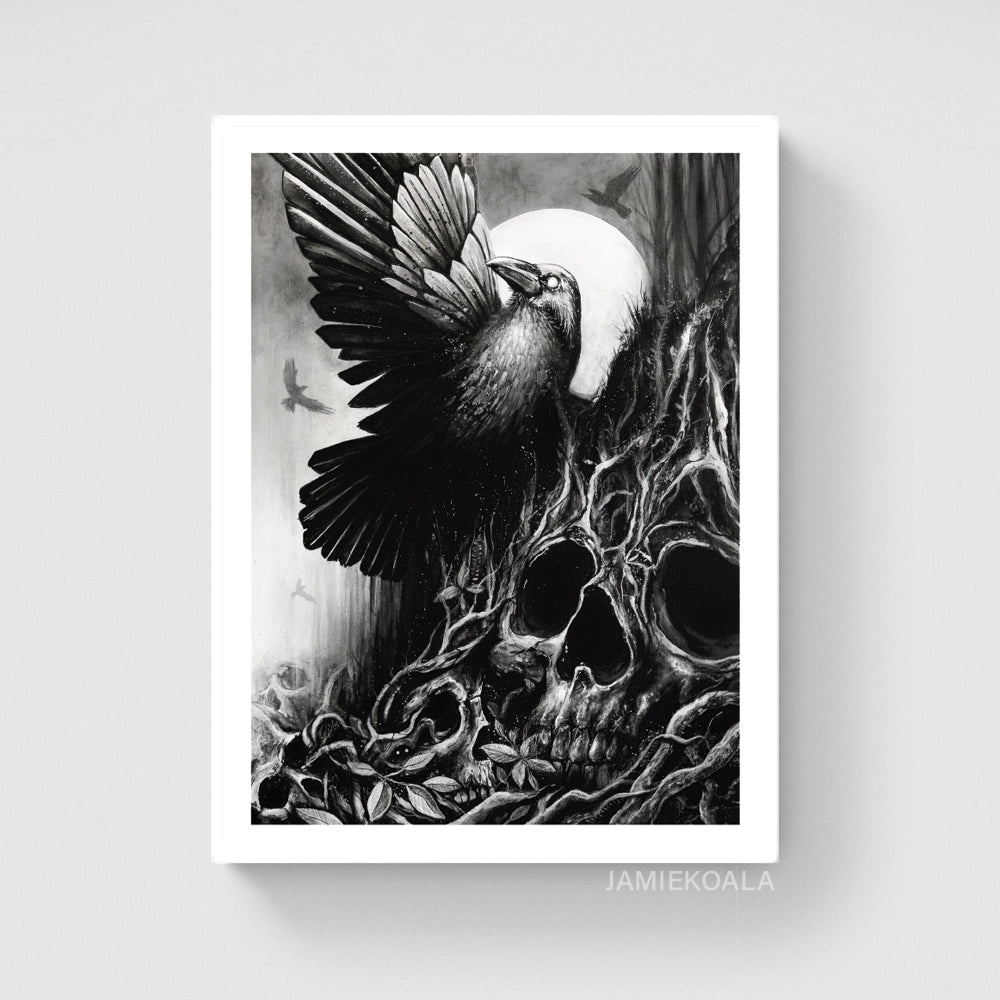 AP LIMITED EDITION Murder of Crows Print