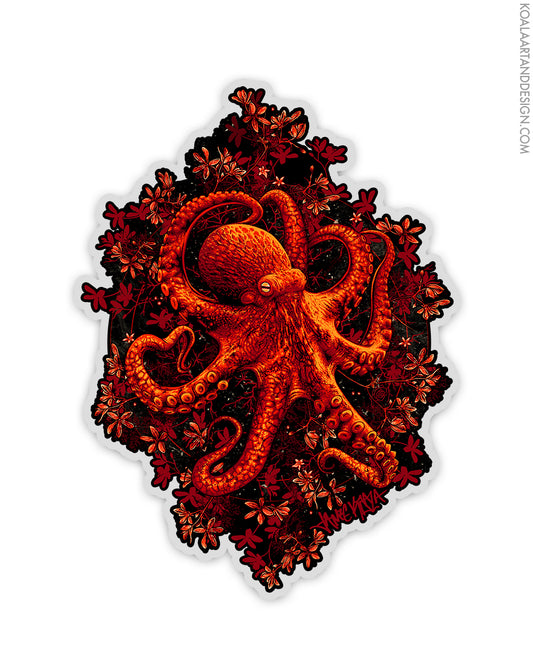 Abyss Octopus Sticker