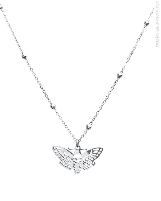 Death Moth Necklace