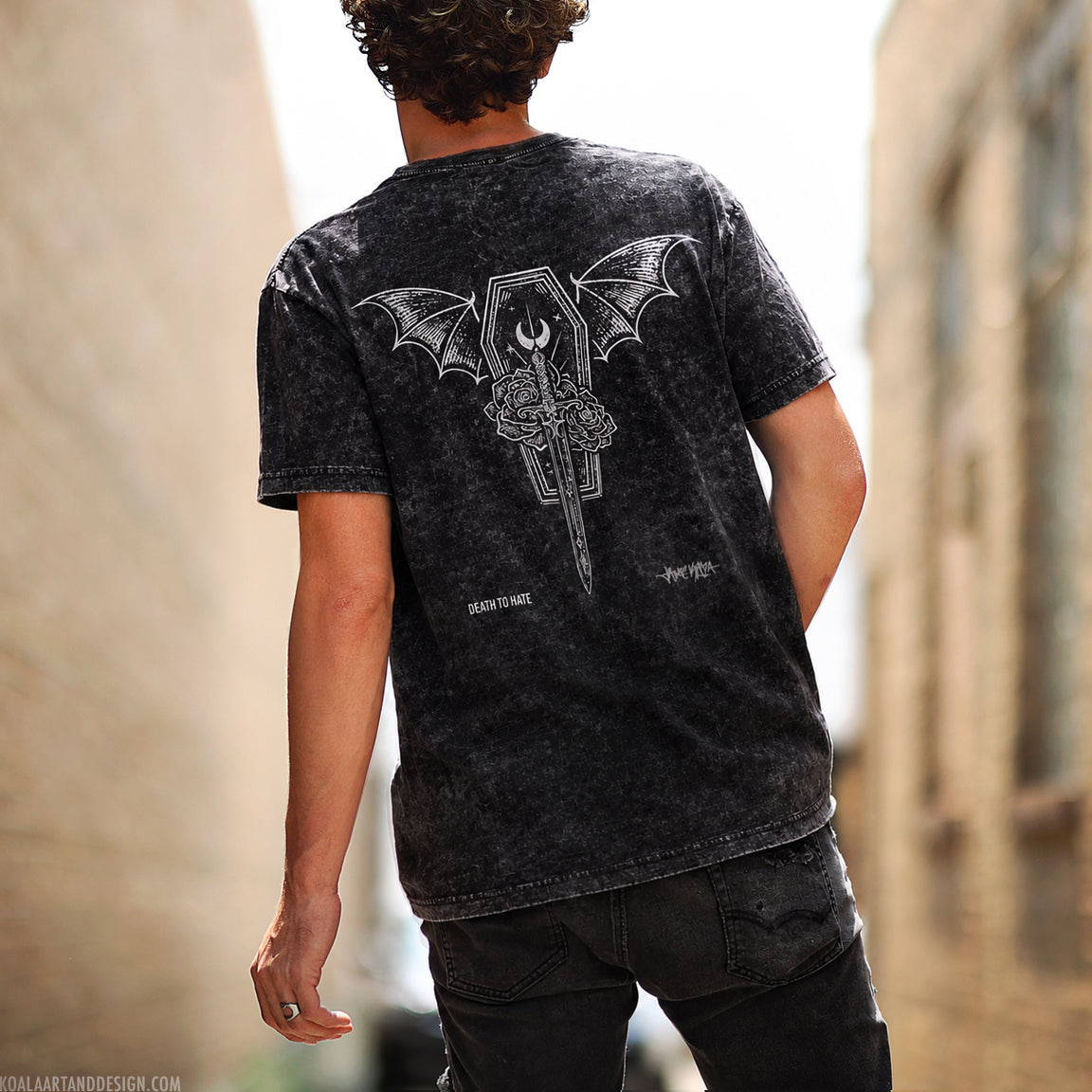 LIMITED EDITION Death to Hate Shirt Mineral Wash