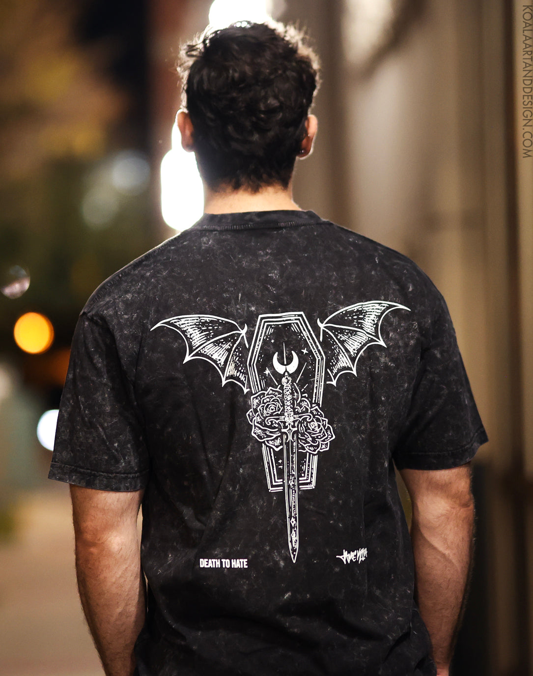 LIMITED EDITION Death to Hate Shirt Mineral Wash