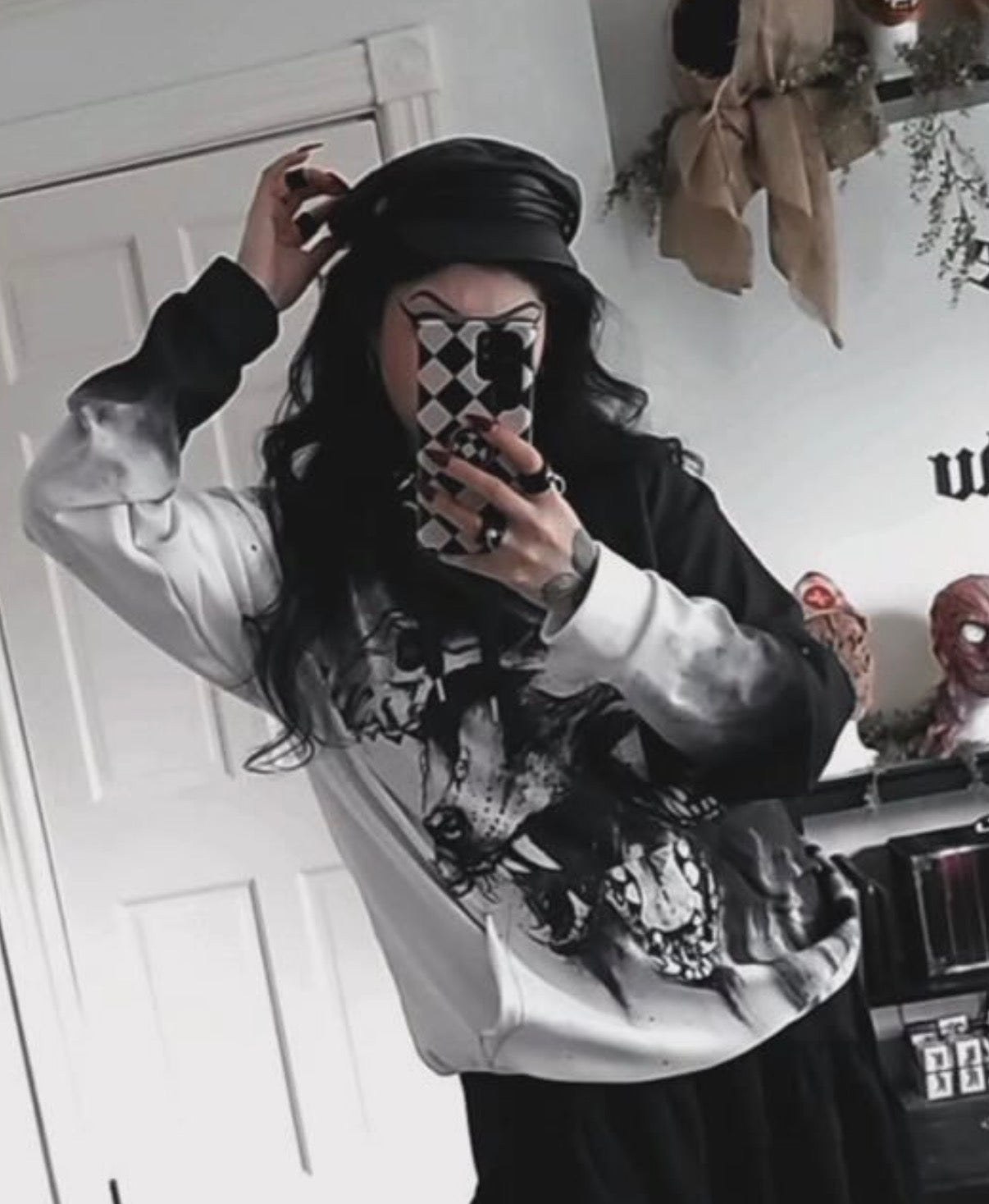 @ladyparadoxx wearing The Pack Hoodie