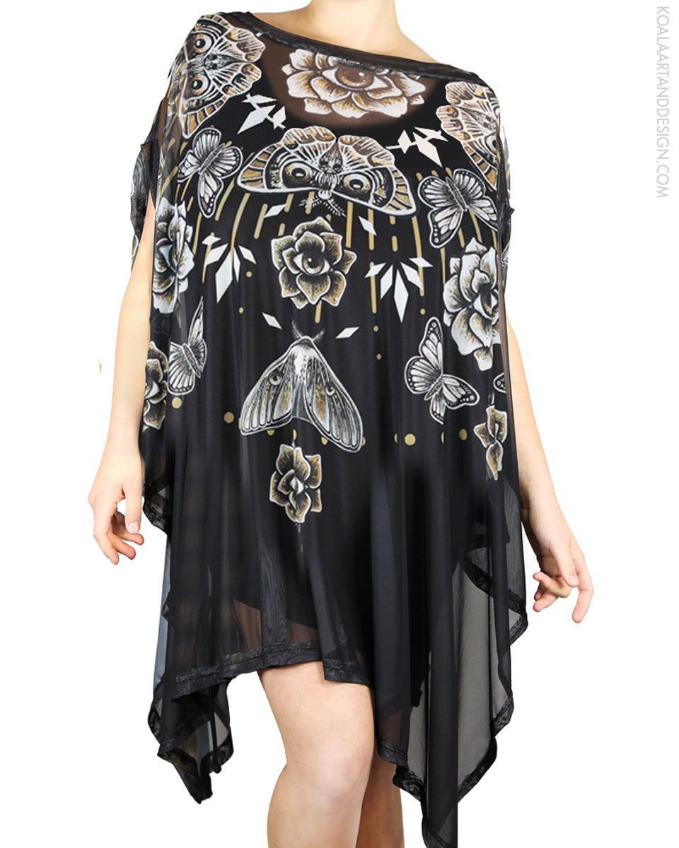 Mystify Mesh Poncho