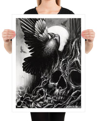 LIMITED EDITION Murder of Crows Print