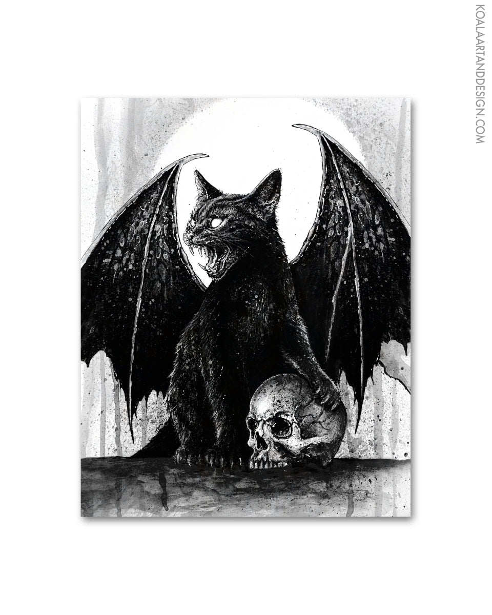 Precious, The Vampire Cat Print