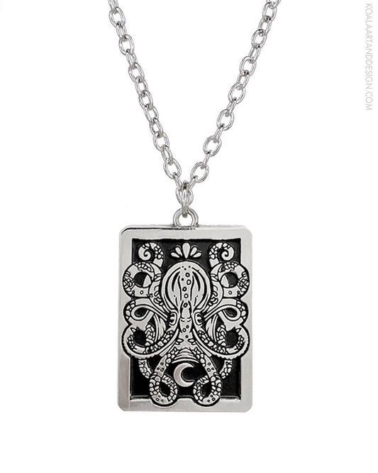 Octopus Pendant Necklace