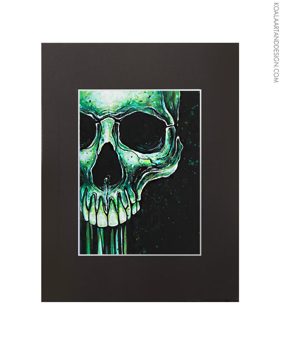 Original Envy Skull Painting