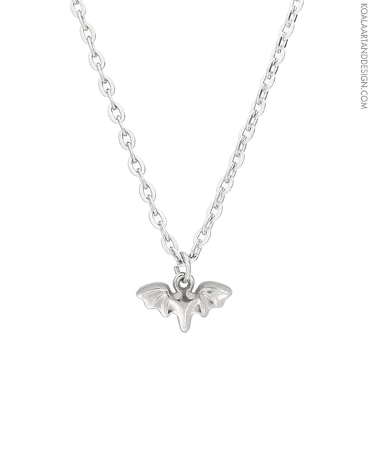 Nocturne Bat Mini Silver
