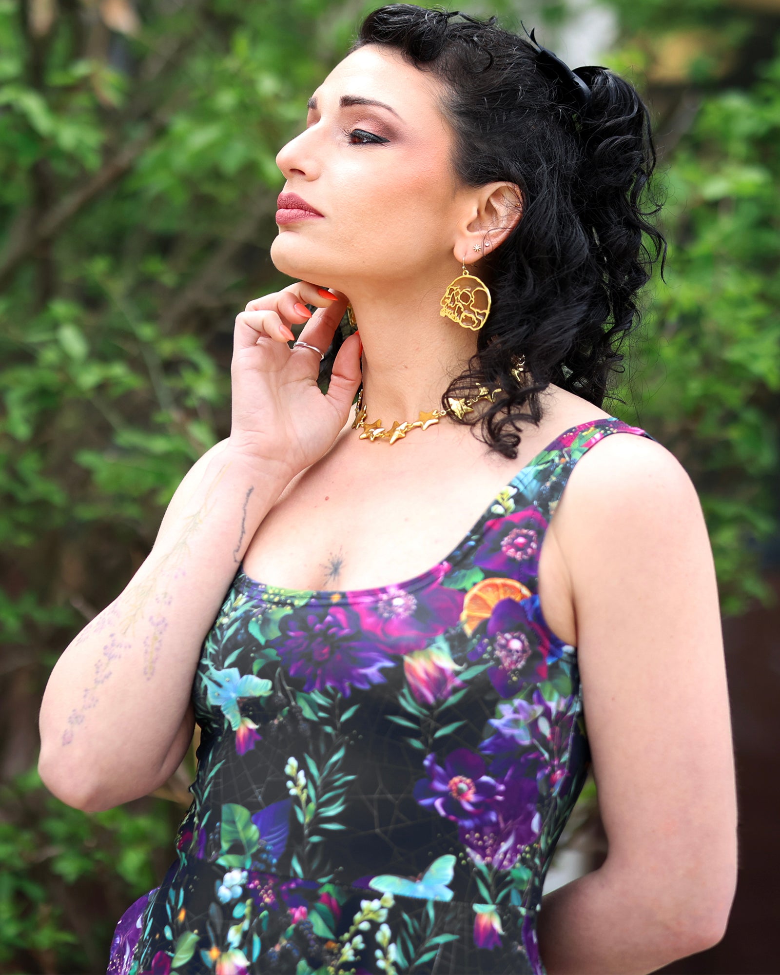 Stellar Star Necklace Gold