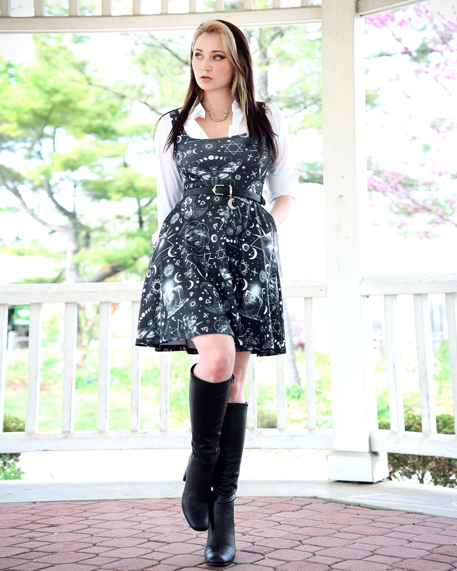 Sacred 2.0 Pocket Skater Dress