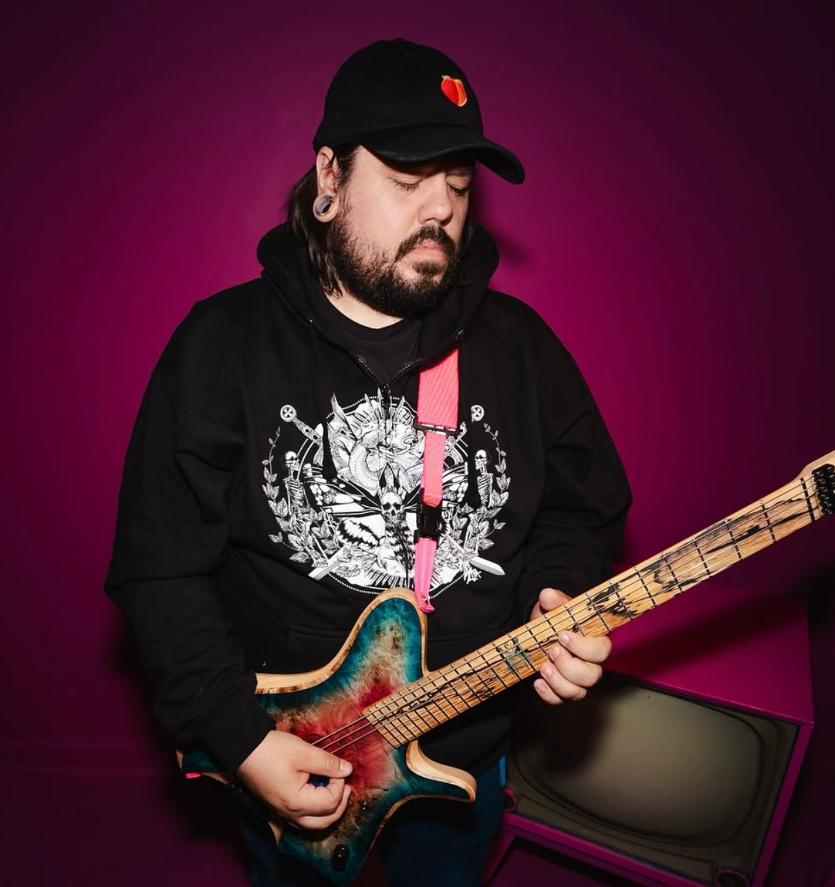 @mikefromrematch wearing Union of Souls Zip-Up Hoodie