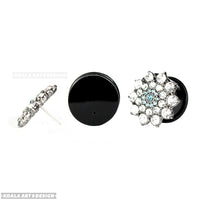 Black Plug Earring Converter