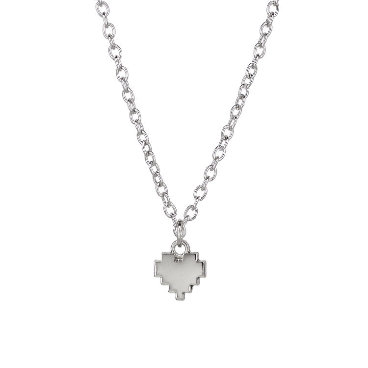 8Bit Heart Necklace