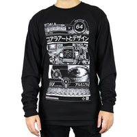 Black Controller Long Sleeve Shirt L/XL