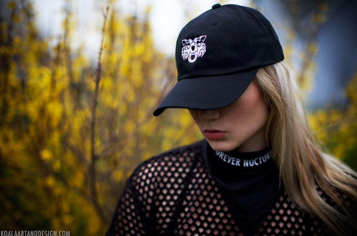 Nocturnal Black Dad Hat