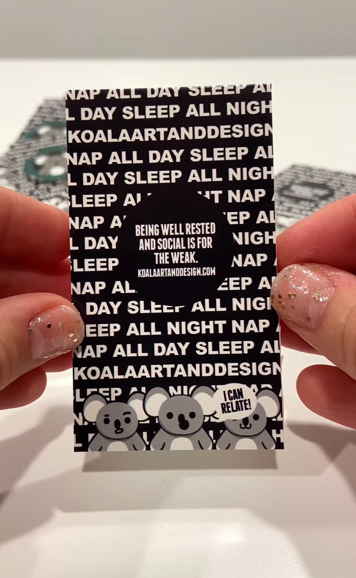Orange Nap All Day Pin
