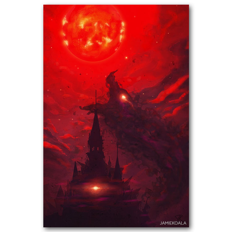 Bloodmoon Print