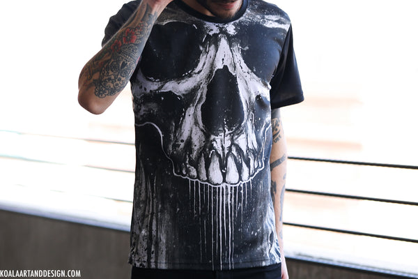 Ink Skull Active Shirt