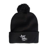 Signature Black Beanie