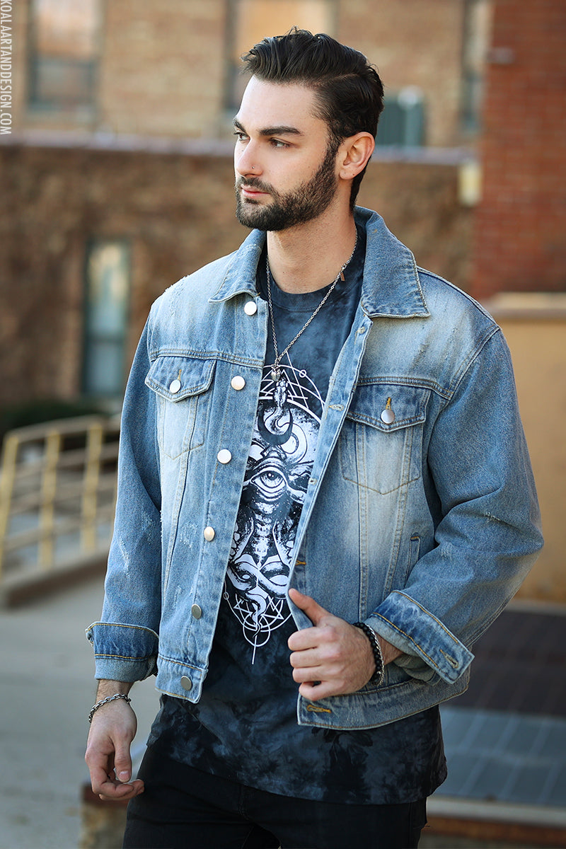 Seeker Denim Jacket (made to order)
