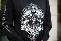 Skull Moth Long Sleeve Shirt