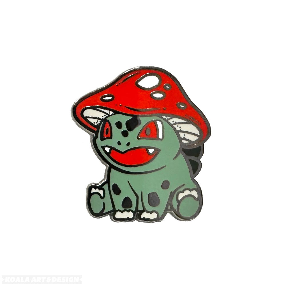 Cottage'saur Mushroom Pin