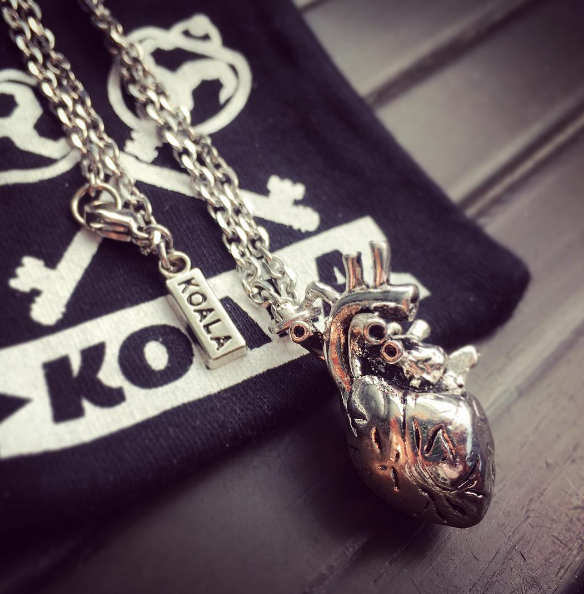 Anatomical Heart Necklace