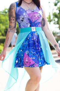 Seafoam Aqua Waist Cape Belt