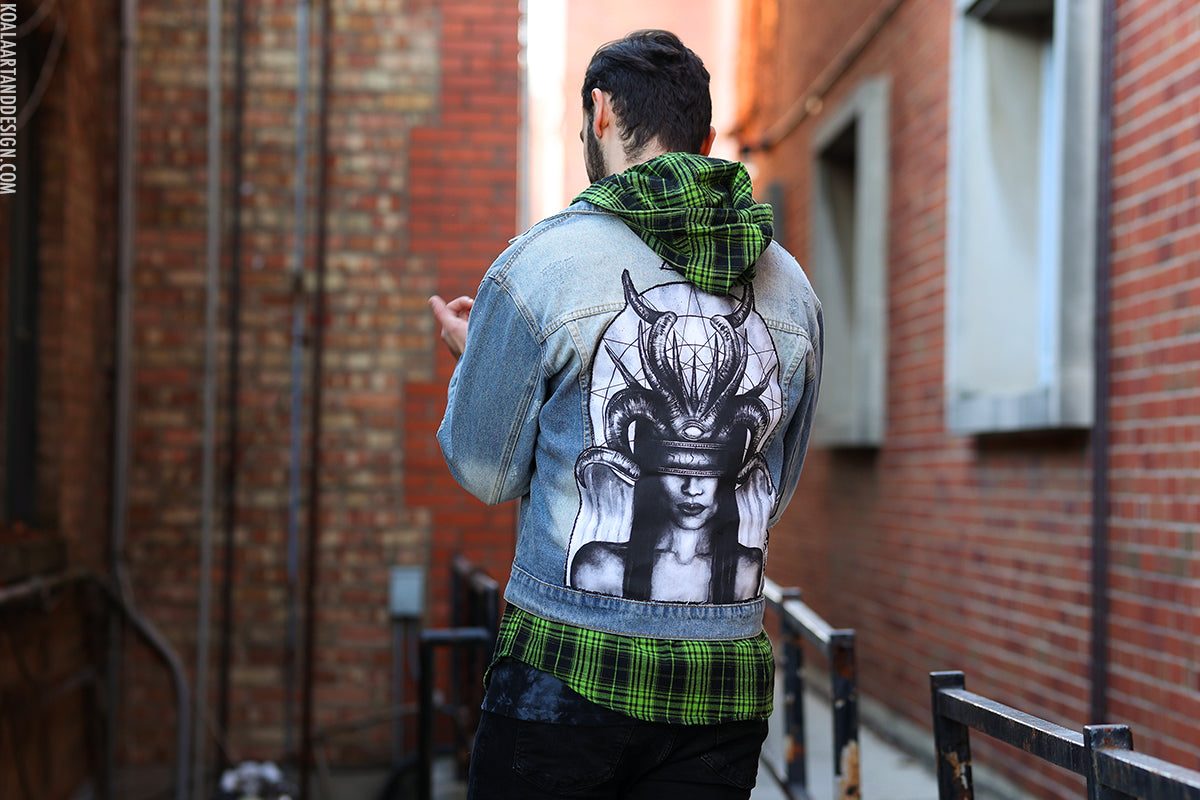 LIMITED EDITION Seeker Denim Jacket (made to order) – Art &