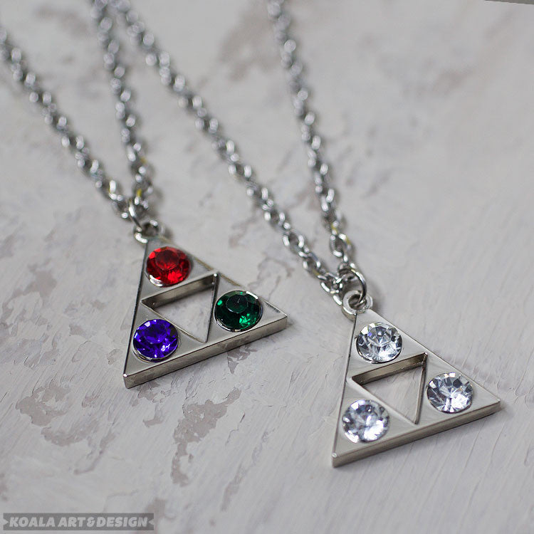 Tri-Crystal Necklace