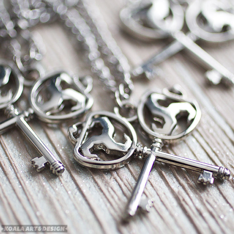 Triskelion Keys Necklace